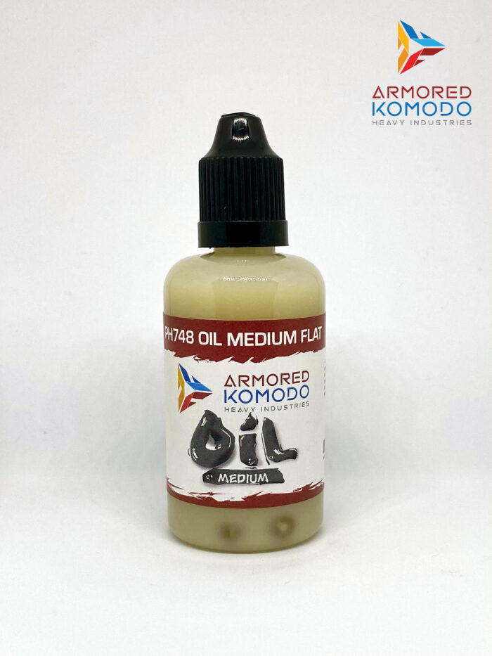 Oil Medium Flat PH748 50ml Armored Komodo Hobby Paint