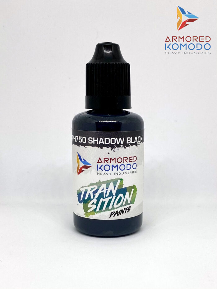 Shadow Black Transition Paint PH750 30ml Armored Komodo Waterbased Acrylics