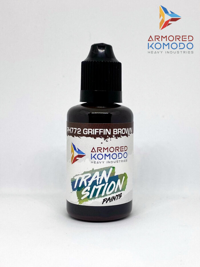 Griffin Brown Transition Paint PH772 30ml Armored Komodo Waterbased Acrylics