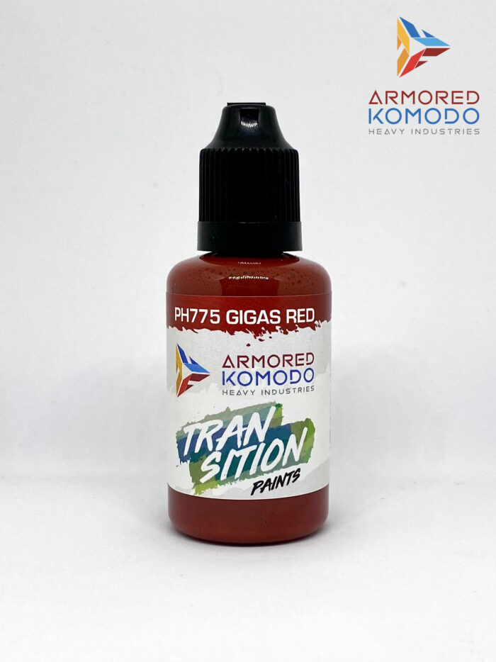 Gigas Red Transition Paint PH775 30ml Armored Komodo Waterbased Acrylics