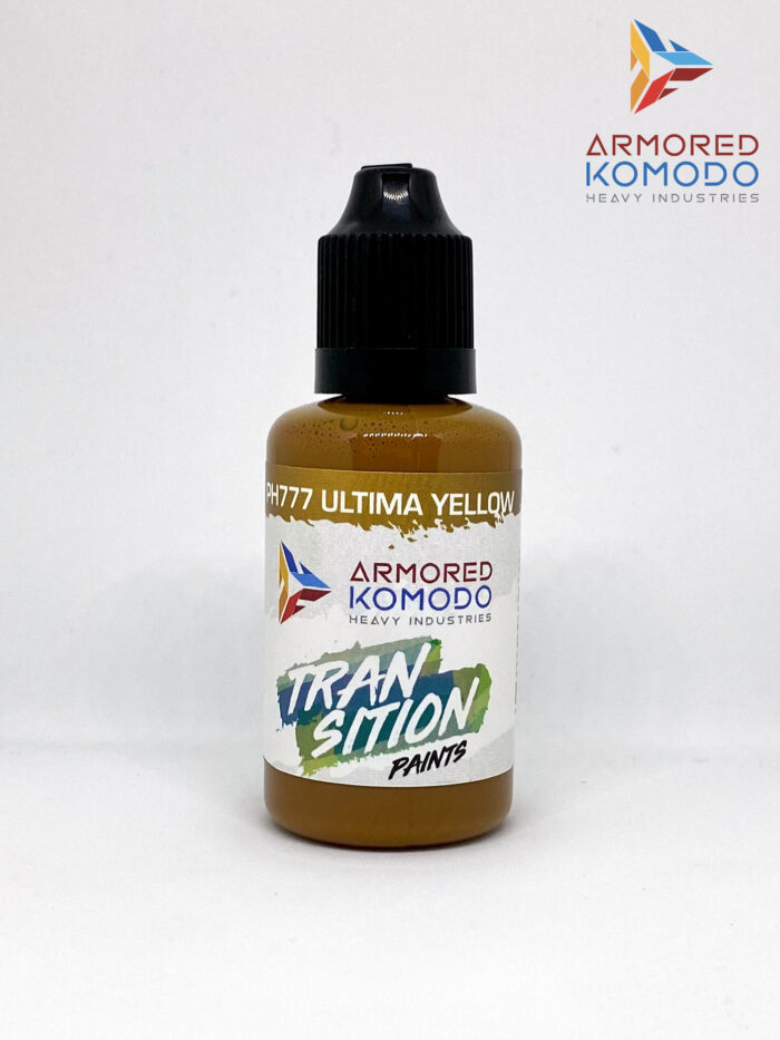 Ultima Yellow Transition Paint PH777 30ml Armored Komodo Waterbased Acrylics