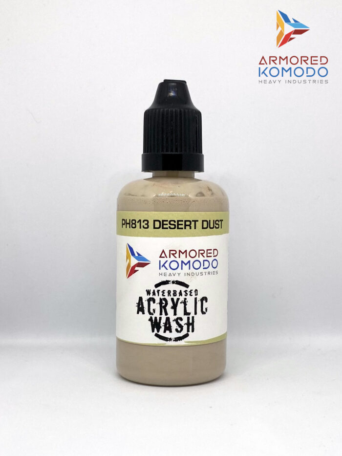 Desert Dust Waterbased Wash PH813 50ml Armored Komodo Waterbased Acrylics