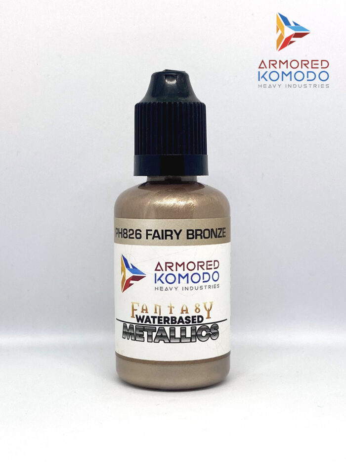 Fairy Bronze PH826 Waterbased Acrylics 30ml Armored Komodo
