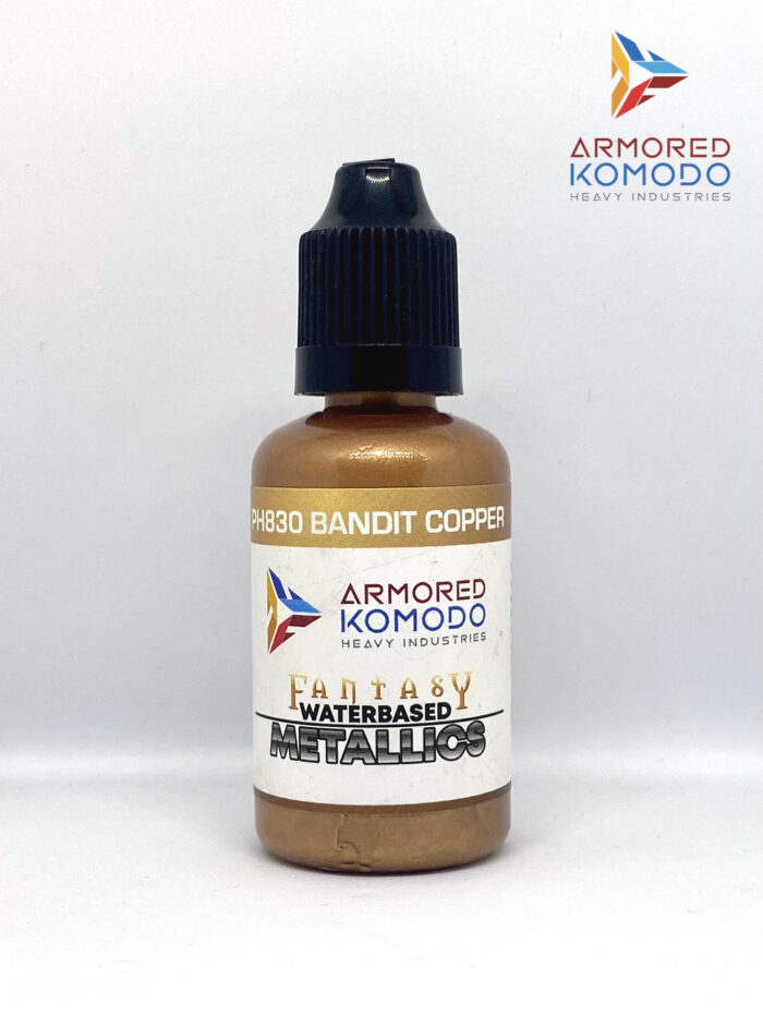 Bandit Copper PH830 Waterbased Acrylics 30ml Armored Komodo