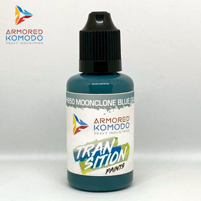 Moonclone Blue Gray Transition Paint PH850 30ml Armored Komodo Waterbased Acrylics