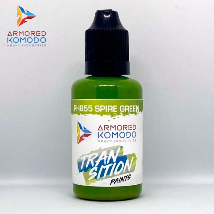 Spire Green PH855 Transition Paint 30ml Armored Komodo Waterbased Acrylics