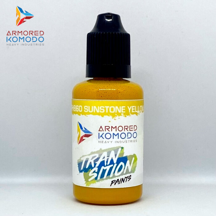 Sunstone Yellow PH860 Transition Paint 30ml Armored Komodo Waterbased Acrylics