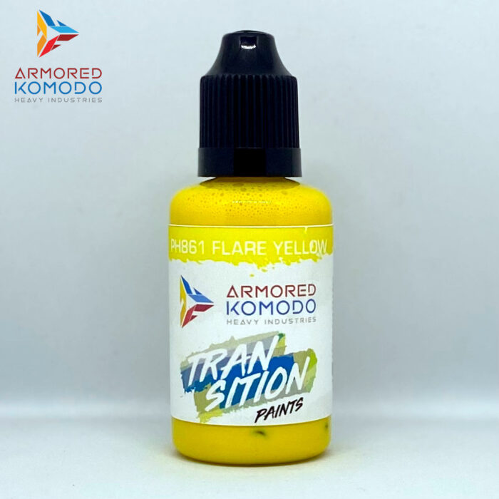 Flare Yellow PH861 Transition Paint 30ml Armored Komodo Waterbased Acrylics