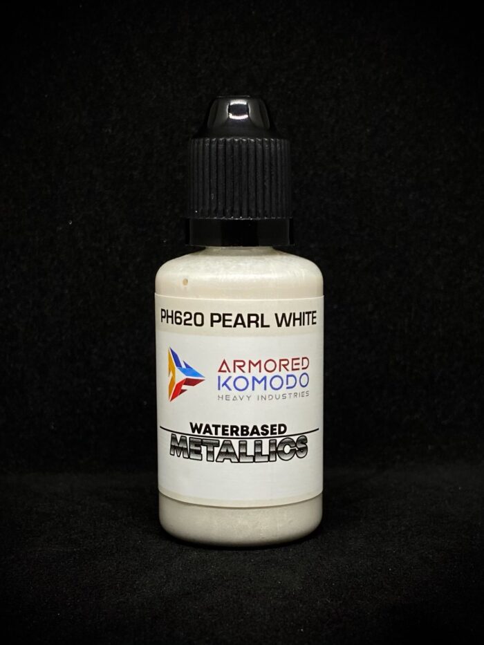 Pearl White PH620 Waterbased Acrylics 30ml Armored Komodo - Image 2