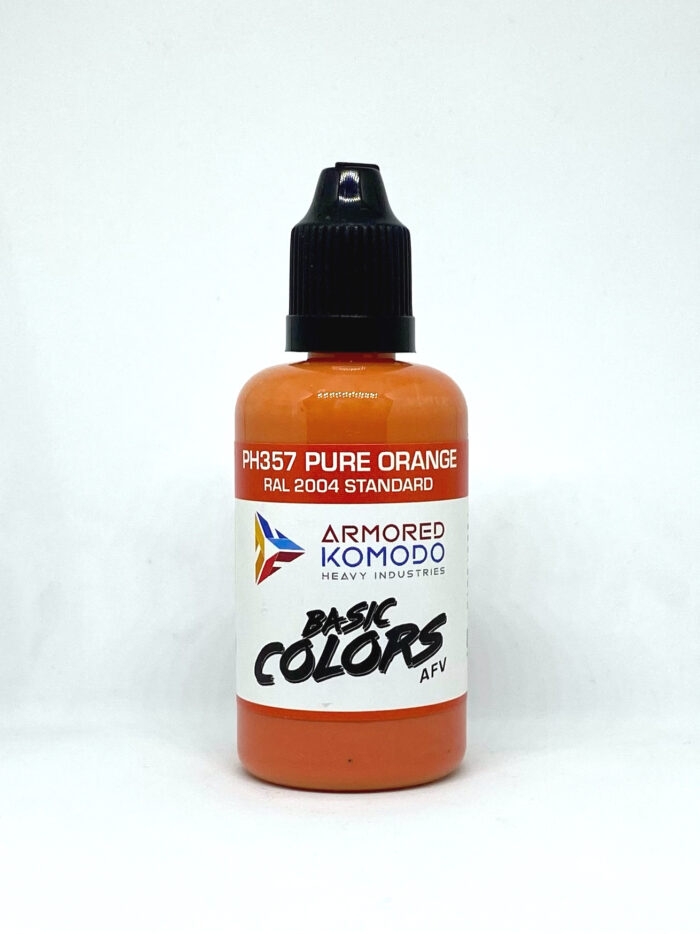 Pure Orange RAL2004 PH357 50ml Armored Komodo Lacquer Airbrush Hobby Paint