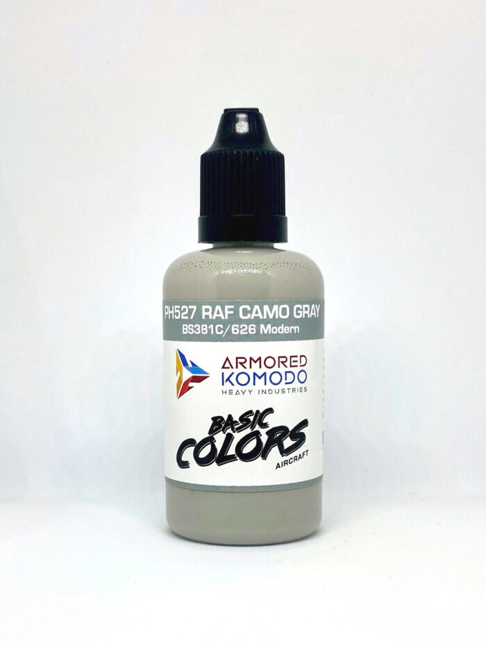 RAF Camo Gray BS381C/626 PH527 50ml Armored Komodo Lacquer Airbrush Hobby Paint