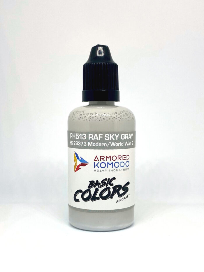 RAF Sky Gray FS26373 PH513 50ml Armored Komodo Lacquer Airbrush Hobby Paint