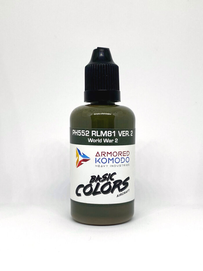 RLM81 Version 2 PH552 50ml Armored Komodo Lacquer Airbrush Hobby Paint