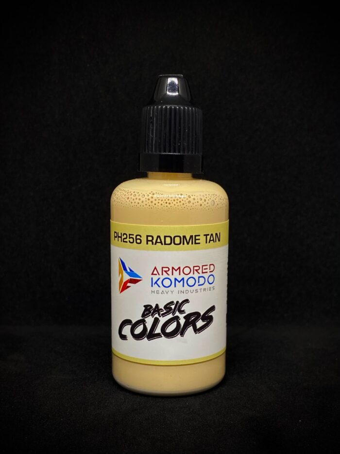 Radome Tan PH256 FS33613 50ml Armored Komodo Lacquer Airbrush Hobby Paint