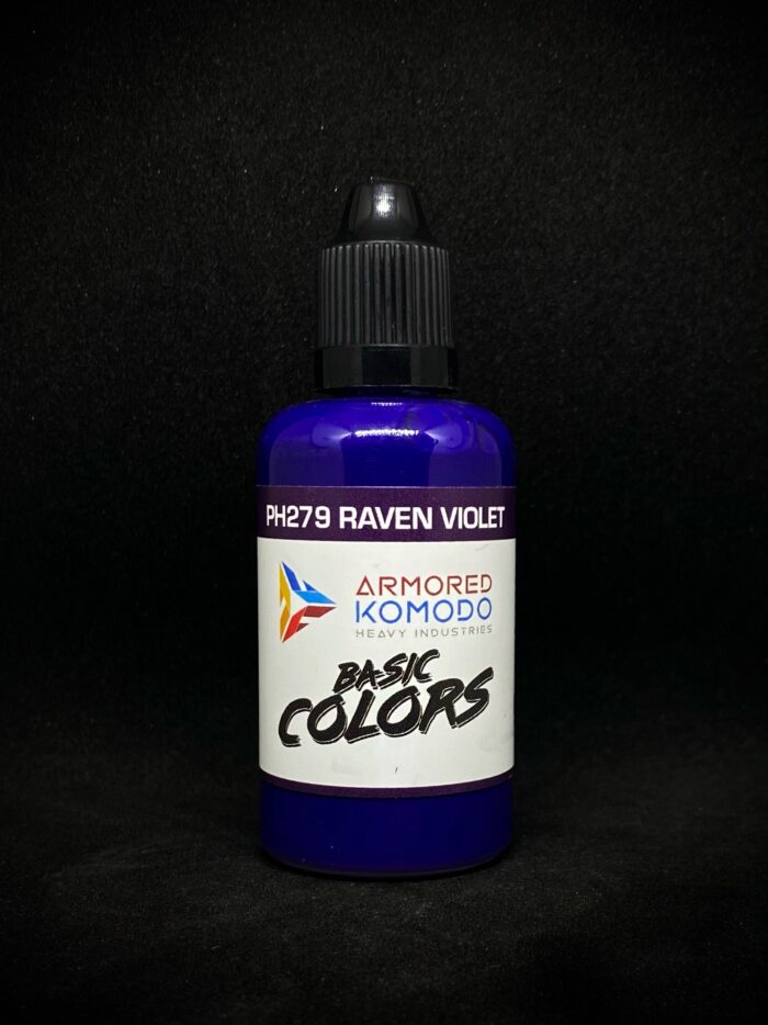 Raven Violet PH279 50ml Armored Komodo Lacquer Airbrush Hobby Paint