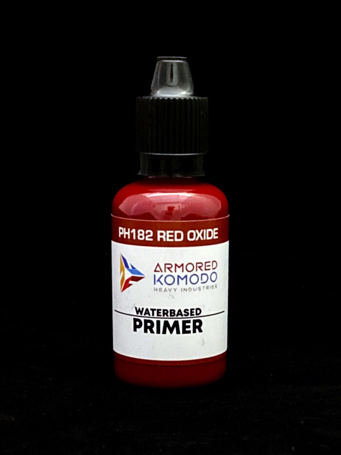 Red Oxide Primer PH182 Waterbased Acrylics 30ml Armored Komodo - Image 2