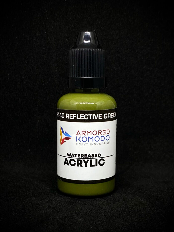 Reflective Green PH140 Waterbased Acrylics 30ml Armored Komodo