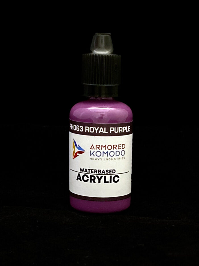 Royal Purple PH063 Waterbased Acrylics 30ml Armored Komodo