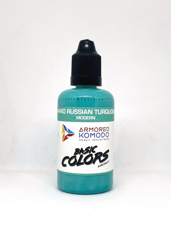 Russian Turquoise PH440 50ml Armored Komodo Lacquer Airbrush Hobby Paint