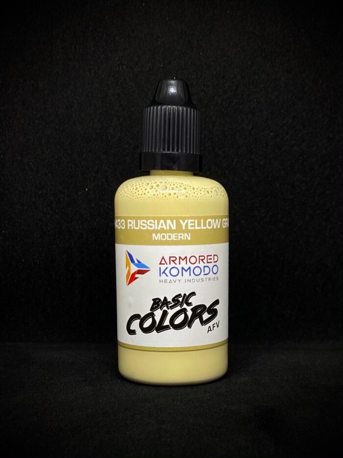 Russian Yellow Gray PH433 50ml Armored Komodo Lacquer Airbrush Hobby Paint