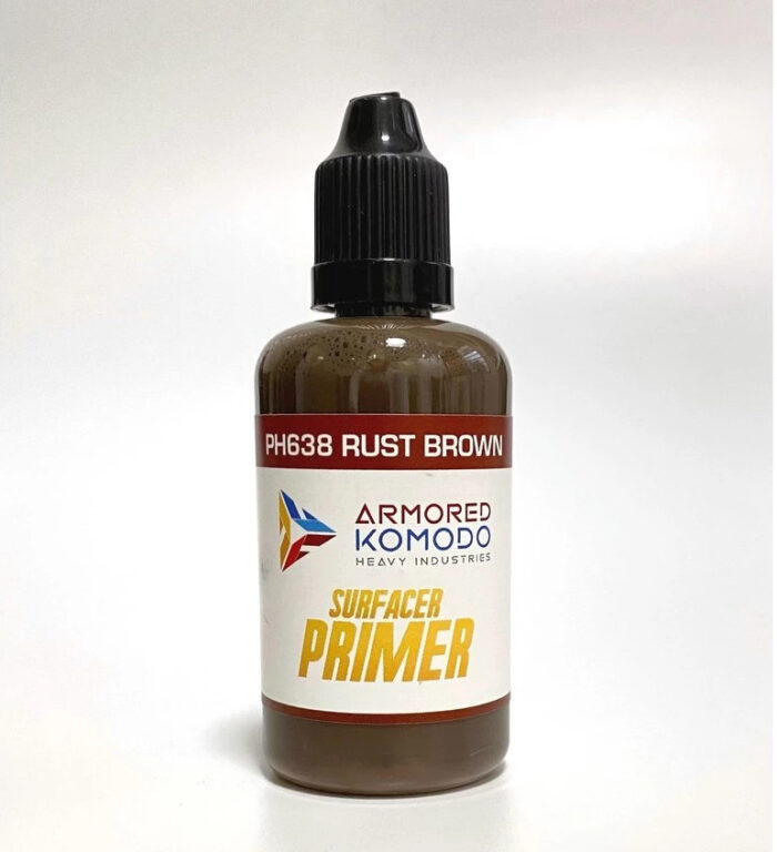 Rust Brown Lacquer Primer PH638 50ml Armored Komodo Airbrush Hobby Paint