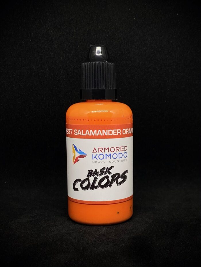 Salamander Orange PH237 50ml Armored Komodo Lacquer Airbrush Hobby Paint