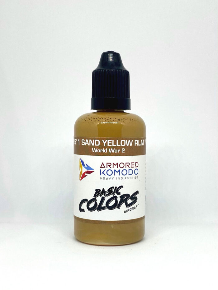 Sand Yellow RLM79 PH511 50ml Armored Komodo Lacquer Airbrush Hobby Paint