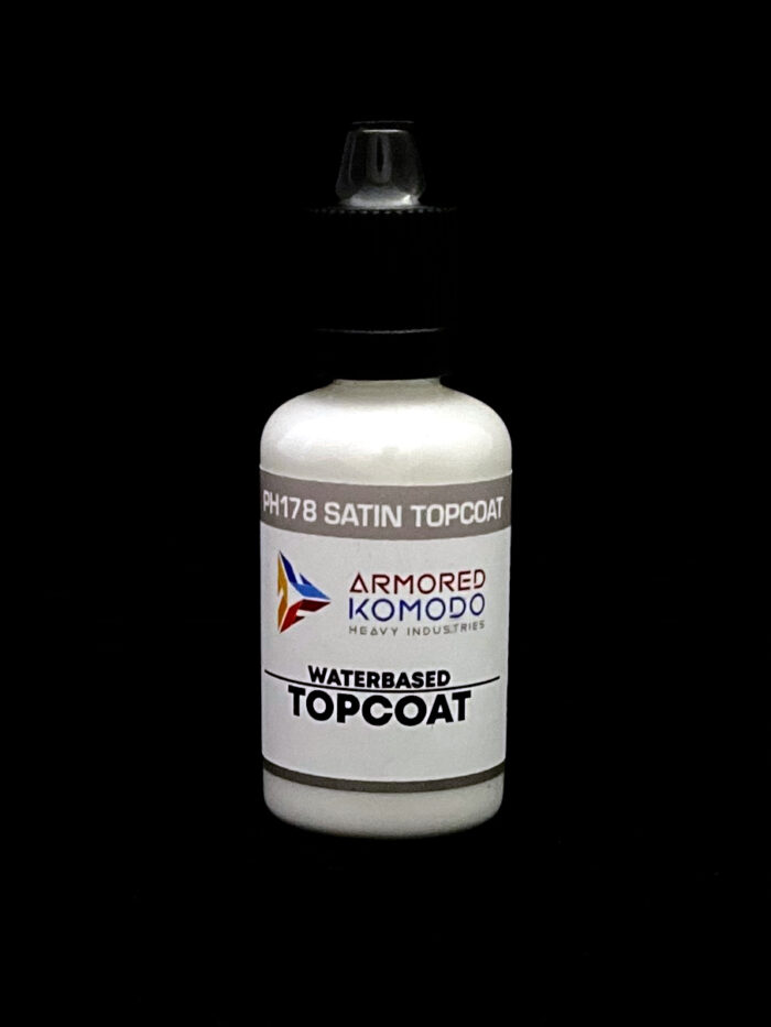 Satin Topcoat PH178 Waterbased Acrylics 30ml Armored Komodo - Image 2
