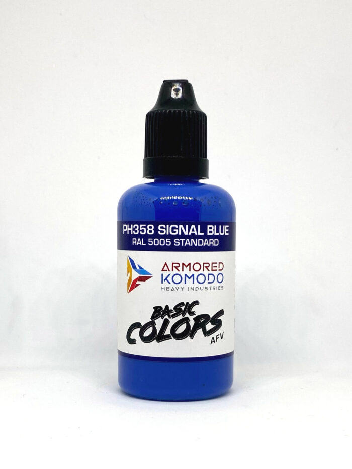 Signal Blue PH358 RAL5005 50ml Armored Komodo Lacquer Airbrush Hobby Paint