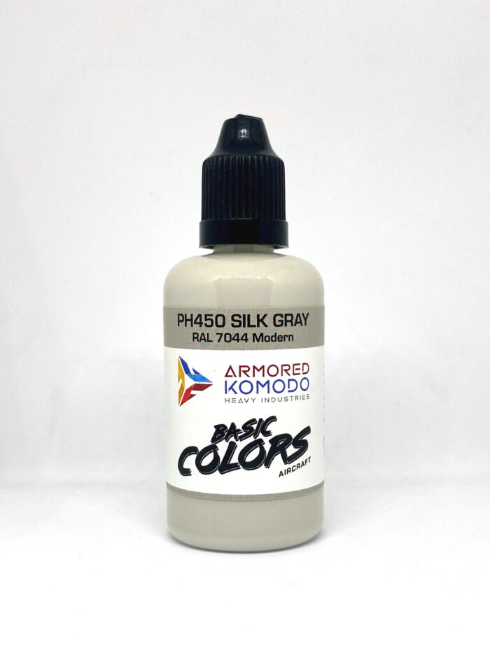 Silk Gray RAL7044 PH450 50ml Armored Komodo Lacquer Airbrush Hobby Paint