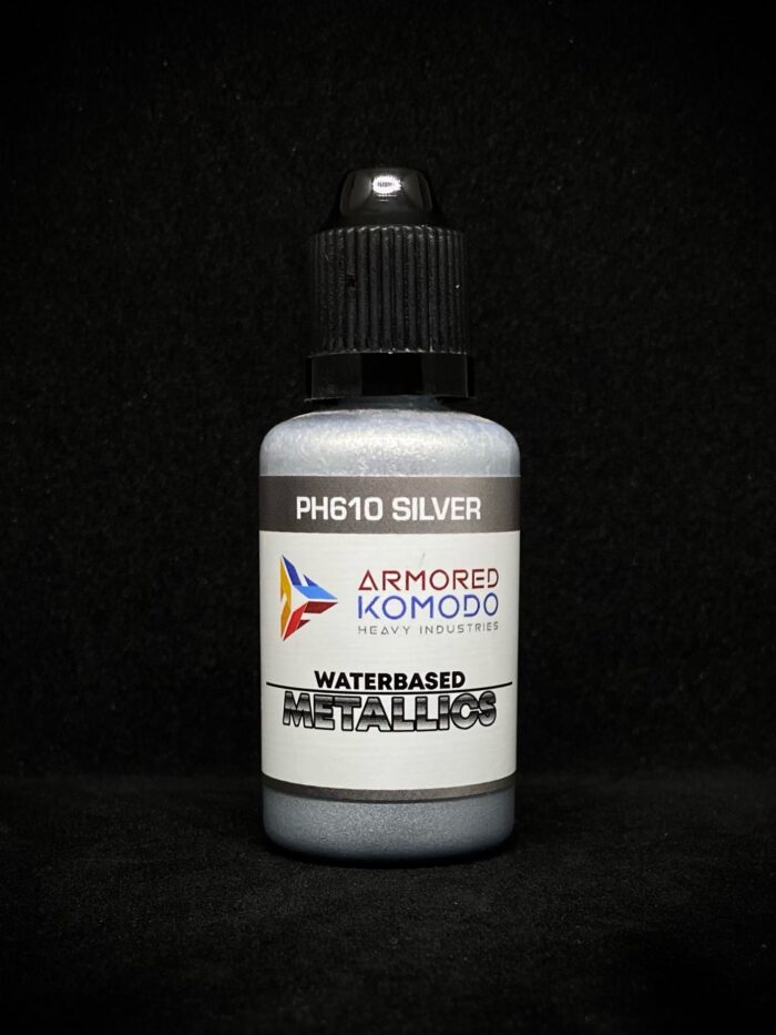 Silver PH610 Waterbased Acrylics 30ml Armored Komodo - Image 2