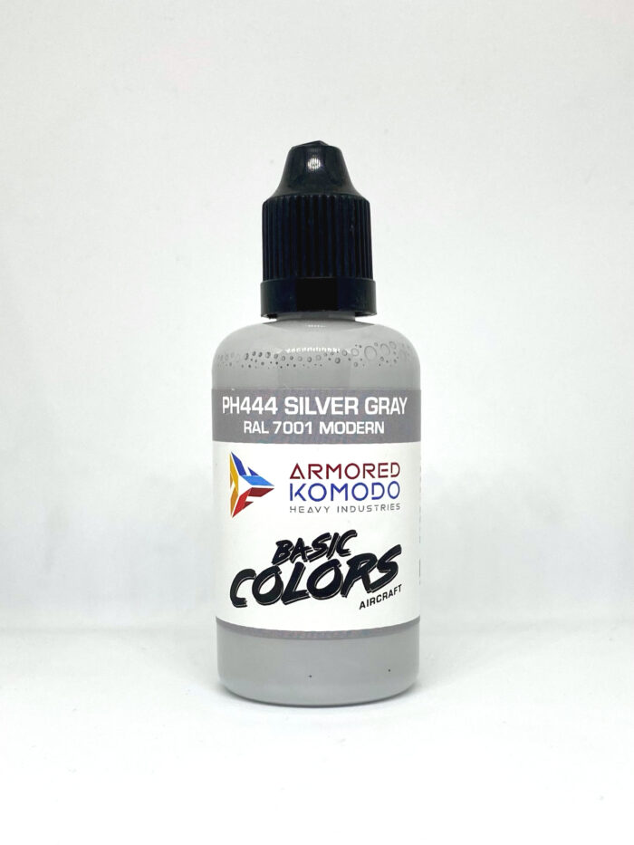 Silver Gray RAL7001 PH444 50ml Armored Komodo Lacquer Airbrush Hobby Paint
