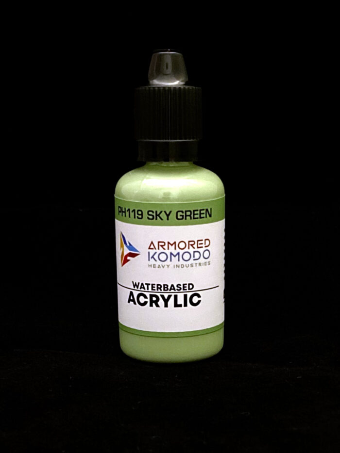 Sky Green PH119 Waterbased Acrylics 30ml Armored Komodo
