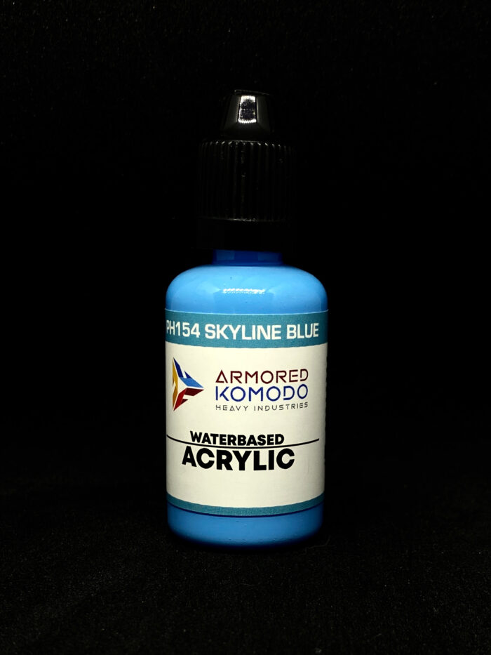 Skyline Blue PH154 Waterbased Acrylics 30ml Armored Komodo
