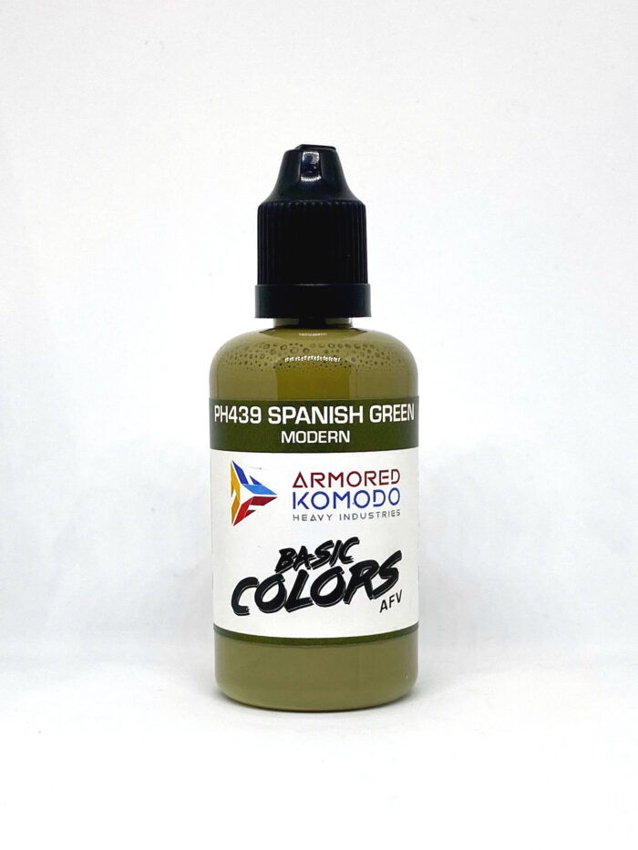 Spanish Green PH439 50ml Armored Komodo Lacquer Airbrush Hobby Paint