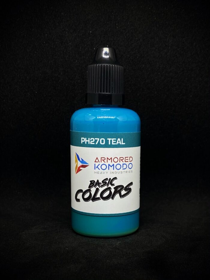 Teal PH270 50ml Armored Komodo Lacquer Airbrush Hobby Paint