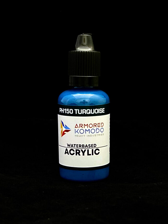 Turquoise PH150 Waterbased Acrylics 30ml Armored Komodo