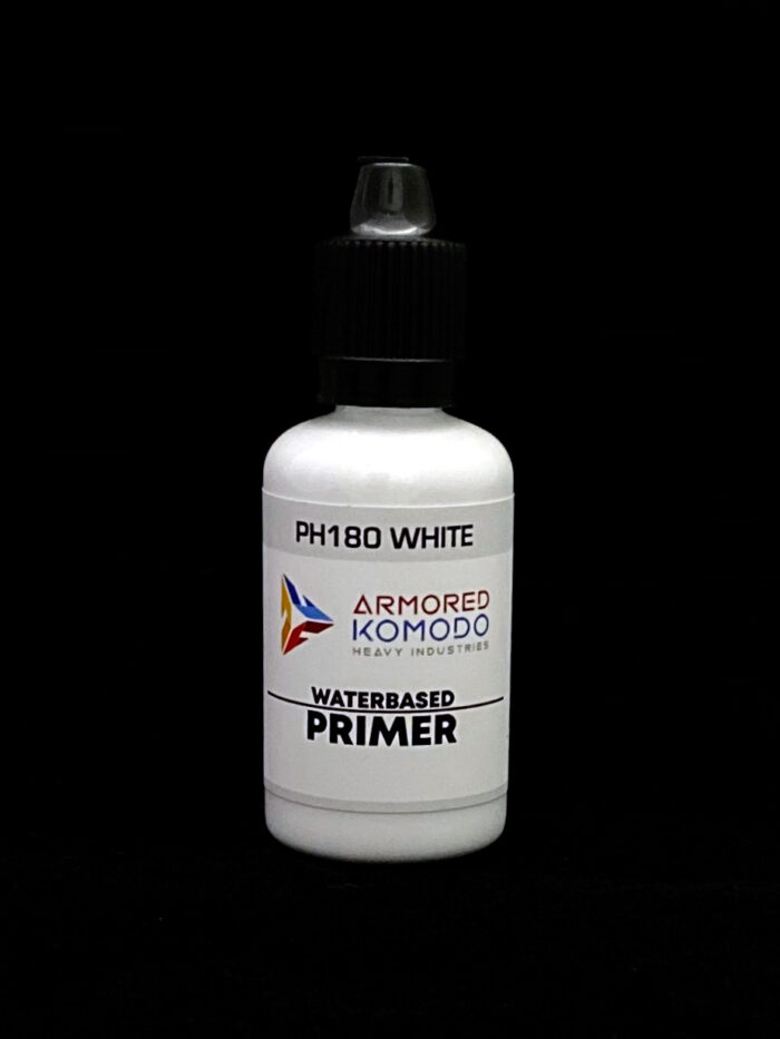 White Primer PH180 Waterbased Acrylics 30ml Armored Komodo - Image 2