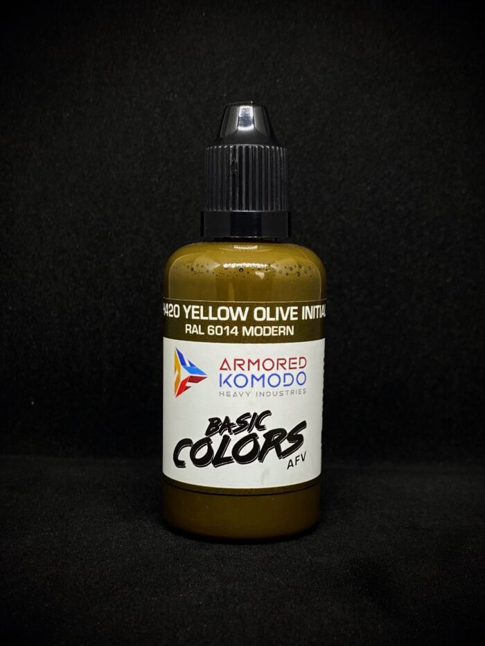Yellow Olive Initial PH420 RAL6014 50ml Armored Komodo Airbrush Hobby Paint