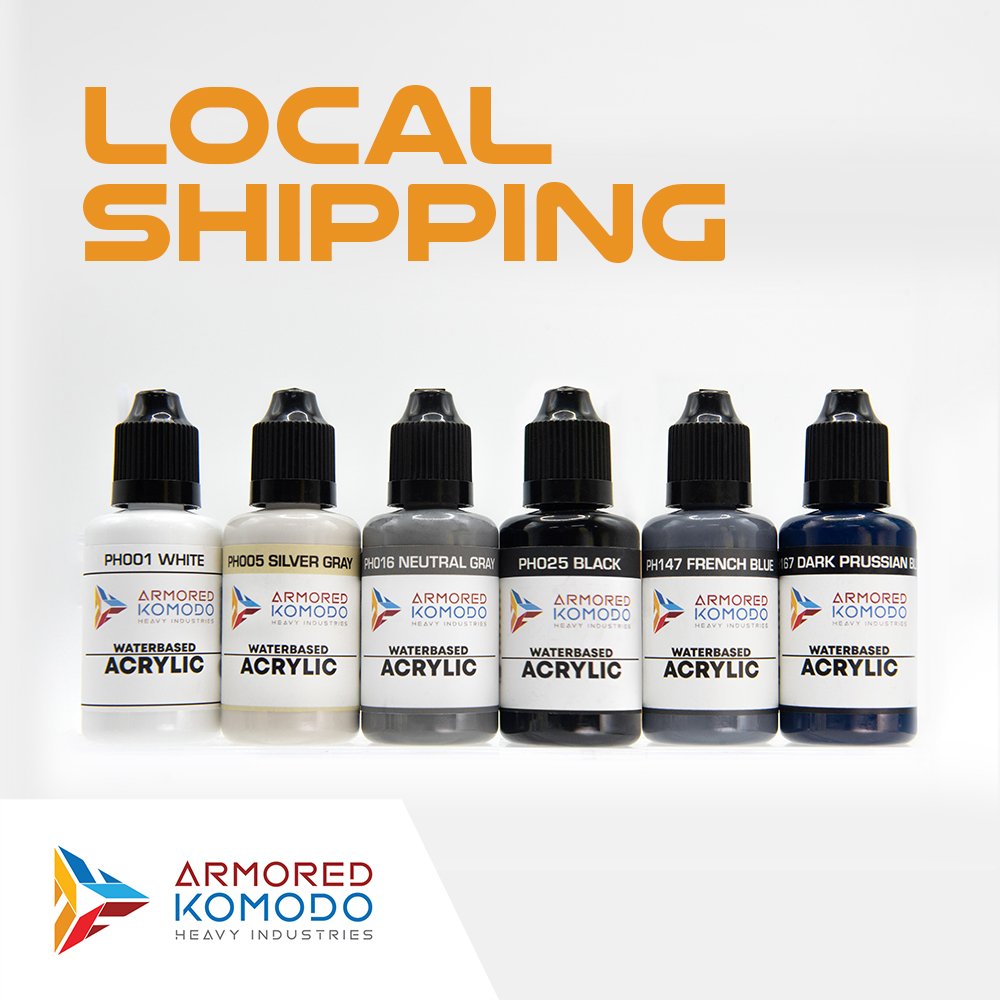 NMM Silver Waterbased Acrylic Set (SINGAPORE LOCAL) PH658