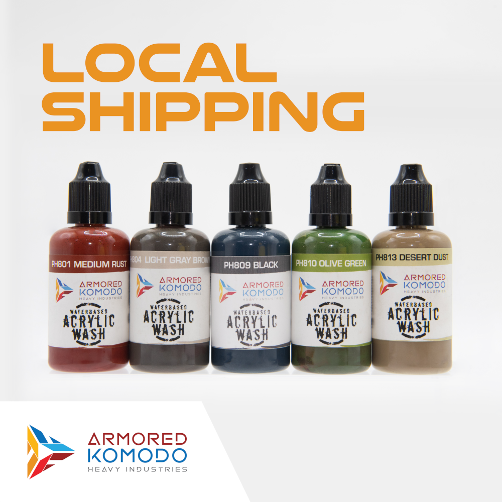 Regular Waterbased Acrylic Wash Set 1 (SINGAPORE LOCAL) PH946