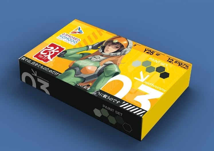 Ver. Ed Vol. 3 Anthology Green Acrylic Lacquer Paint Set (SINGAPORE LOCAL) PH928 - Image 2